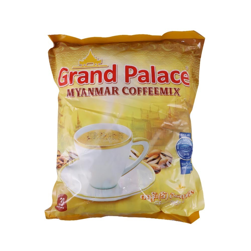 Grand Palace Myanmar Instant Coffee Mix 570G 30Sachets