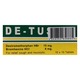 De-Tussin Dextromethorphan Bromhexine 10Tablets 1X10