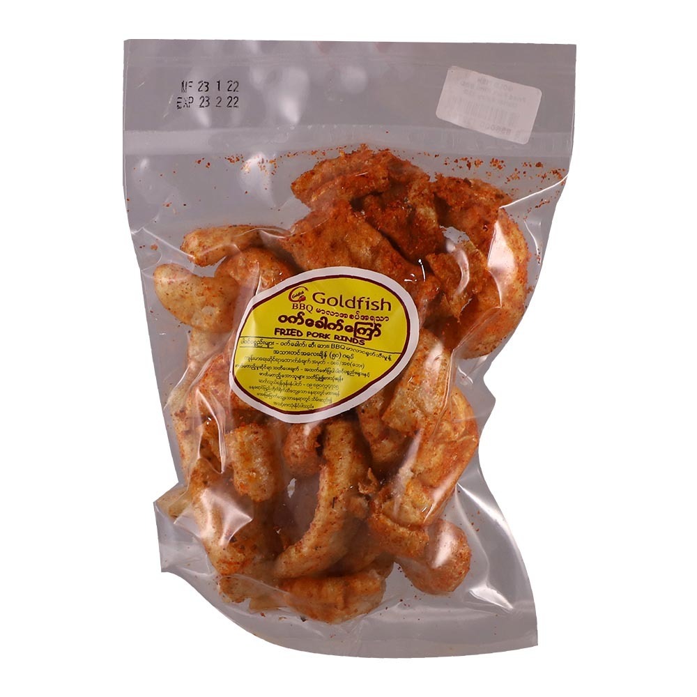 Gold Fish Bbq Mala Pork Rind 50G