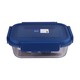 Super Lock Glass Rect Food Container 650ML No.6220