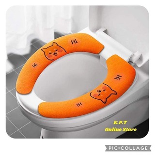 Toilet Sticker  30 CM KPT-0077 Blue