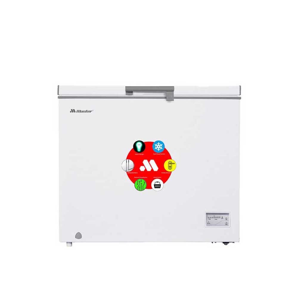 Master Chest Freezer MCF-255ES Gray