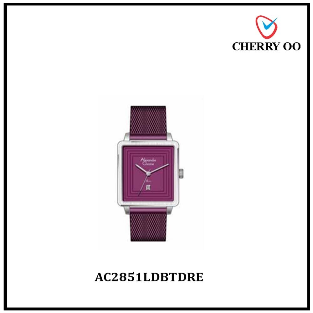 Alexandre Christie Women Watch AC2851LDBTDRE_Cherry Oo