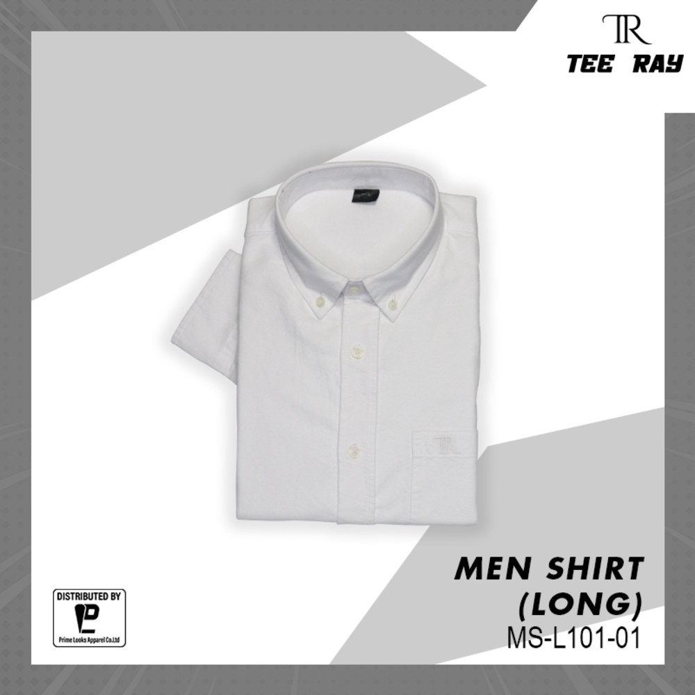 Tee Ray Men Long Shirt MS-L101-01(S)