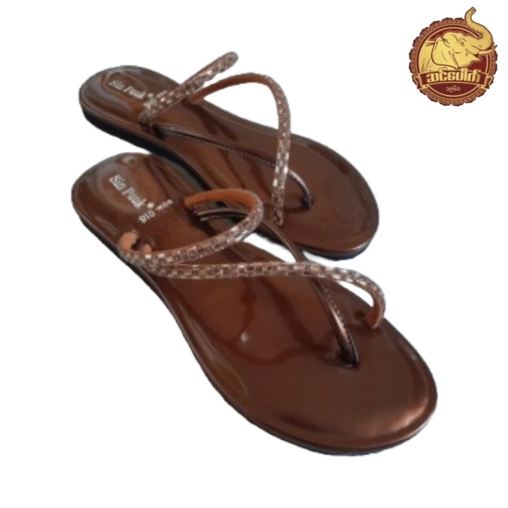 Sin Pauk Women Leather Slipper (Design-9,No-36) BGW-016