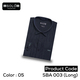 Solo Collection SBA 003 (Long) Slim Fit Shirt Extra Large 05