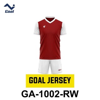 Goal Jerseys GA-1002-RW Red (Extra Large)