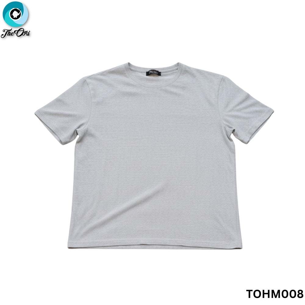 The Ori Men T-Shirt TOHM008 Gray Strike Extra Small