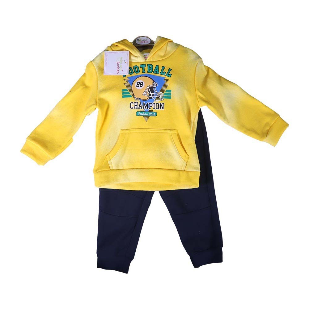 Mustard Sorbet Toddler Boy Set L/S KT-5(12-36MONTH)