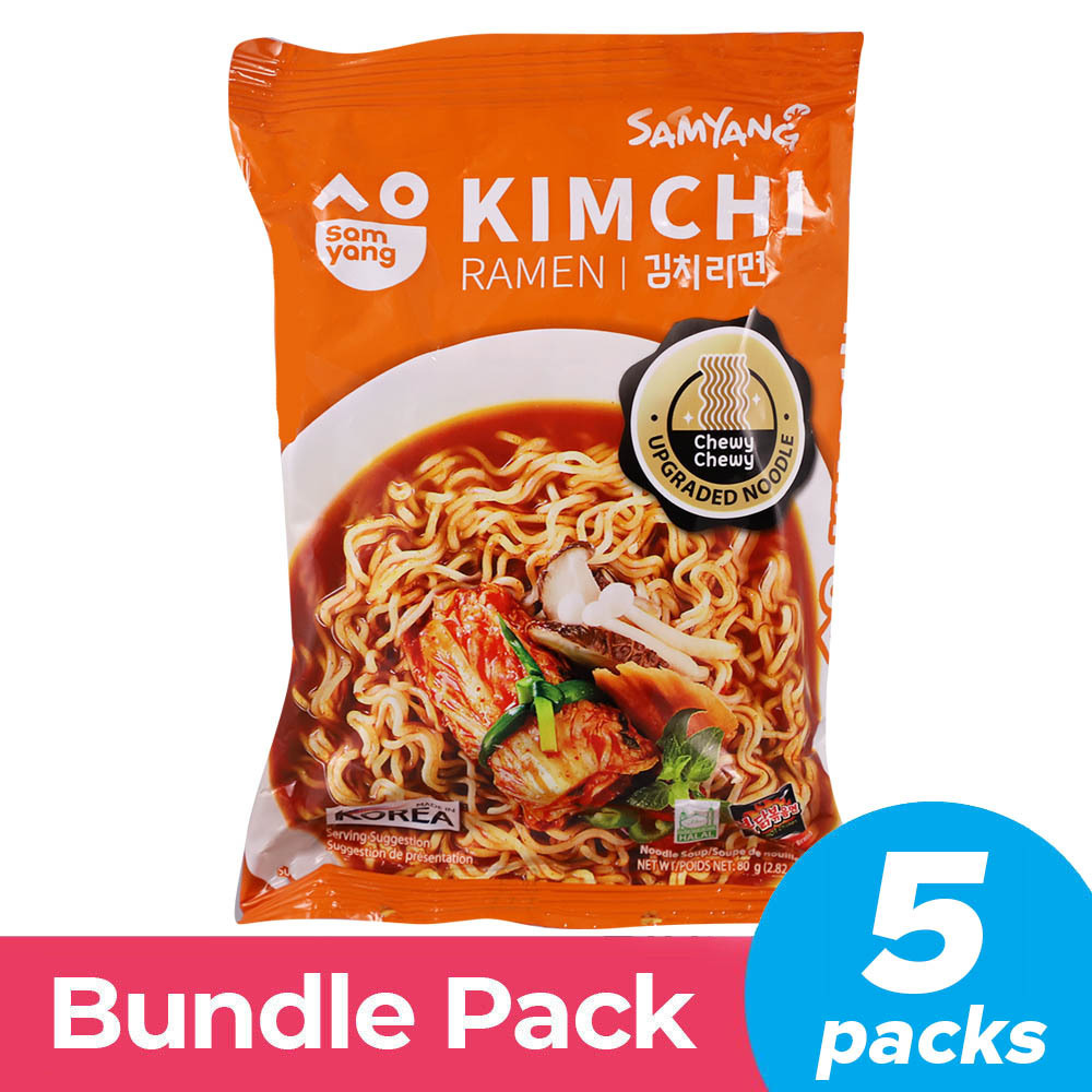 Samyang Kimchi Ramen 5PCSx80G