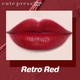 Cute Press Glam Matte Moist Lock Plumping Lipstick (07 Retro Red)