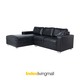 Winner Polly PVC Sofa L-Shape/L Black