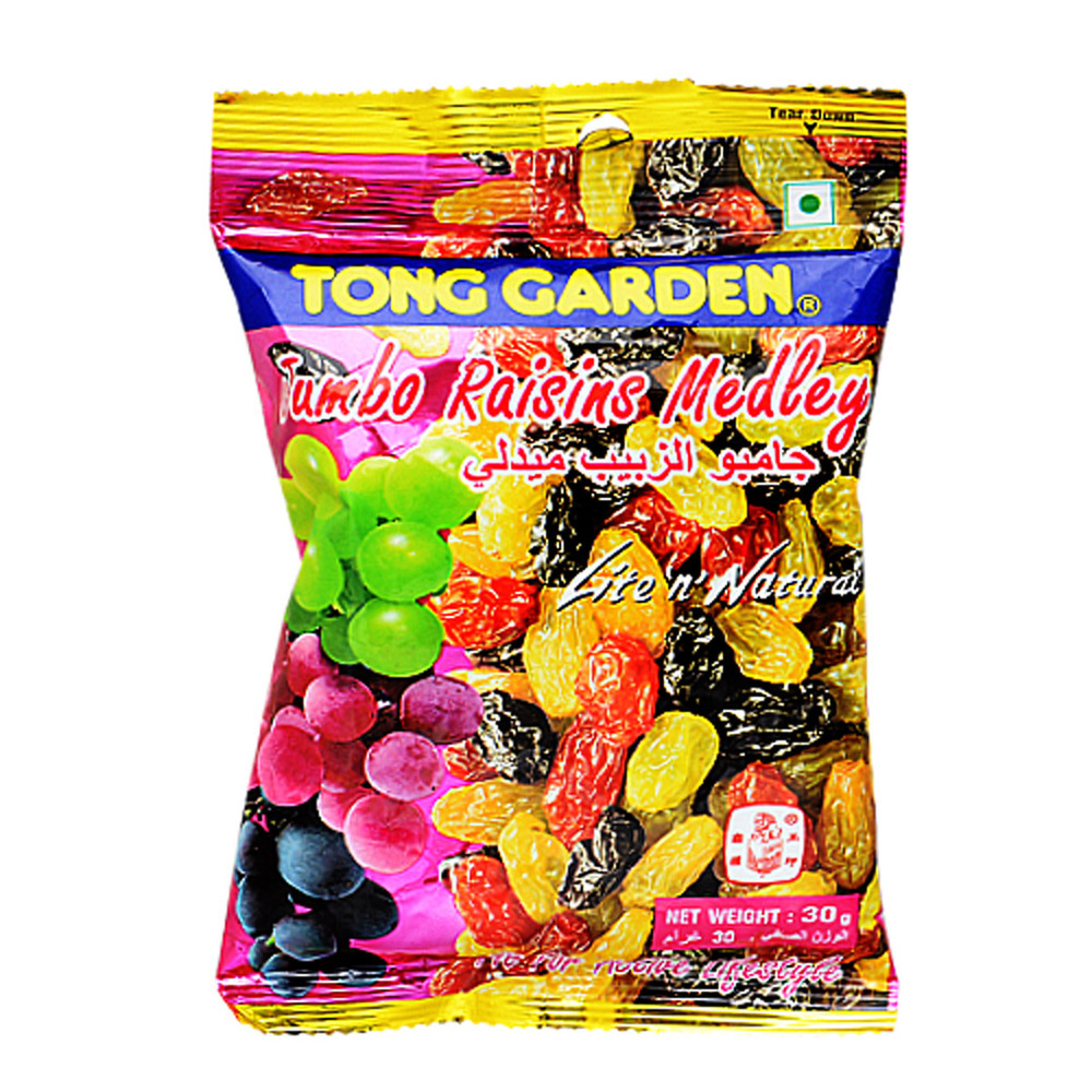 Tong Garden Jumbo Raisins Medley 30G