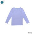 Max & Mia Unisex Long-Sleeve Top TO061 Pink Stripe Small