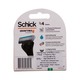 Schick Quattro 4 Titanium Razor 4 Cartridges (4 Blades)