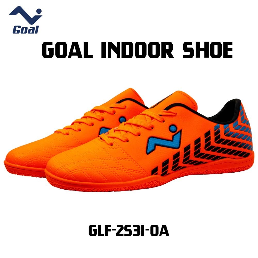 Goal Indoor Shoe GLF-2531 Orange/OA (No-39)