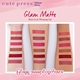 Cute Press Glam Matte Moist Lock Plumping Lipstick (02 Coral)