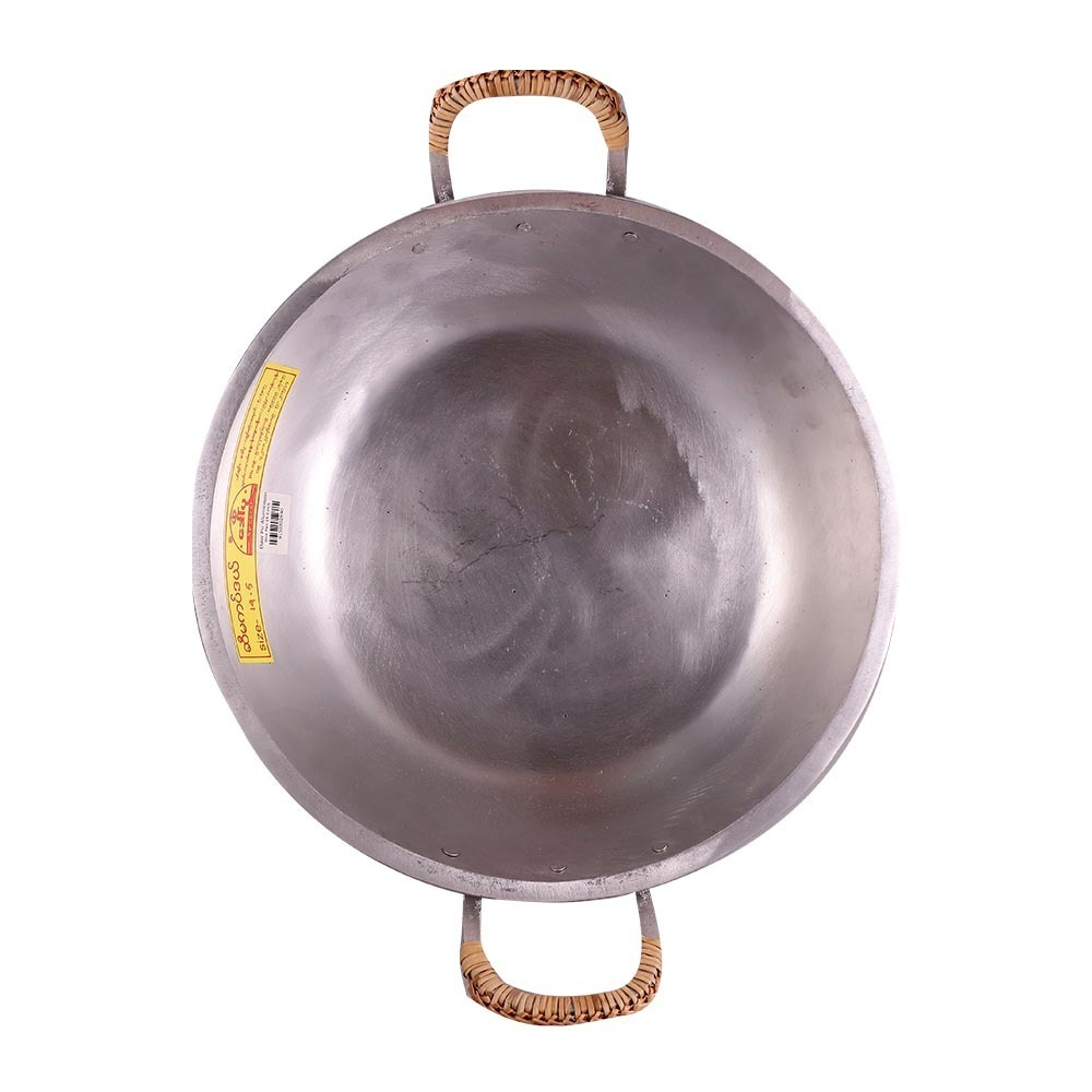 Daw Pu Aluminium Wok Pan 14.5IN No.7 (Flat)