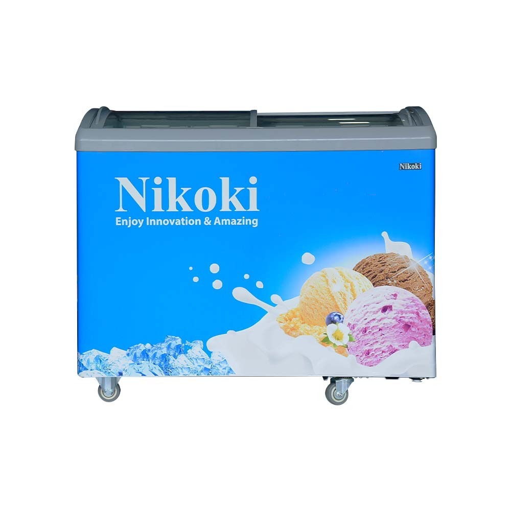 Nikoki Showcase Freezer NSCD-300S Blue