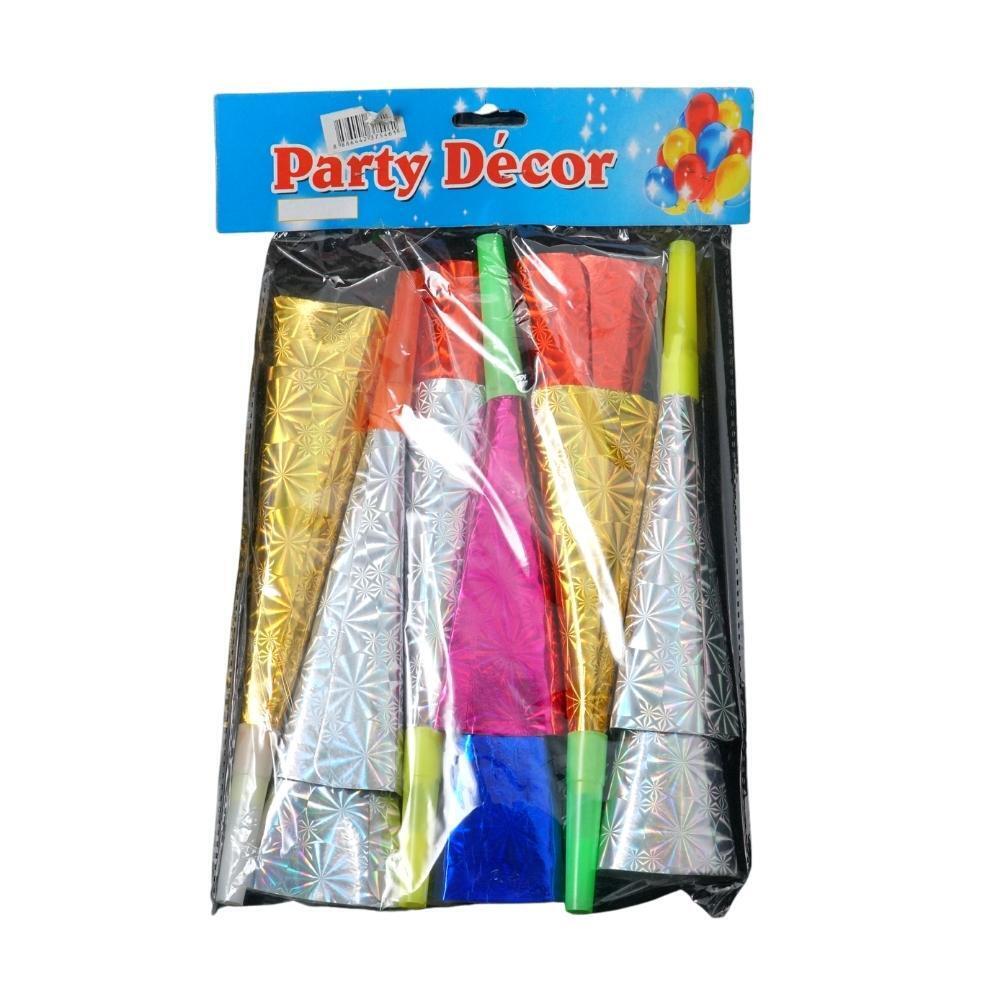 City Value Party Horn 19CM 12PCS Multi