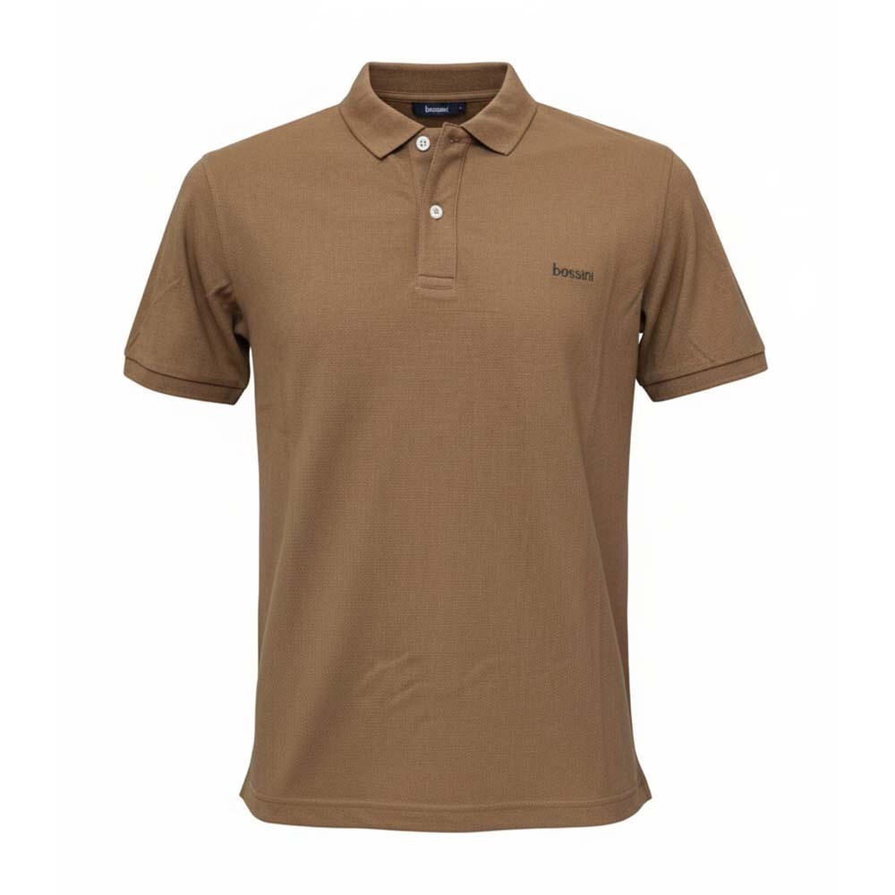 242108003 Bossini Men Polo Shirt SS 24-S/S Brown ( 2XL )