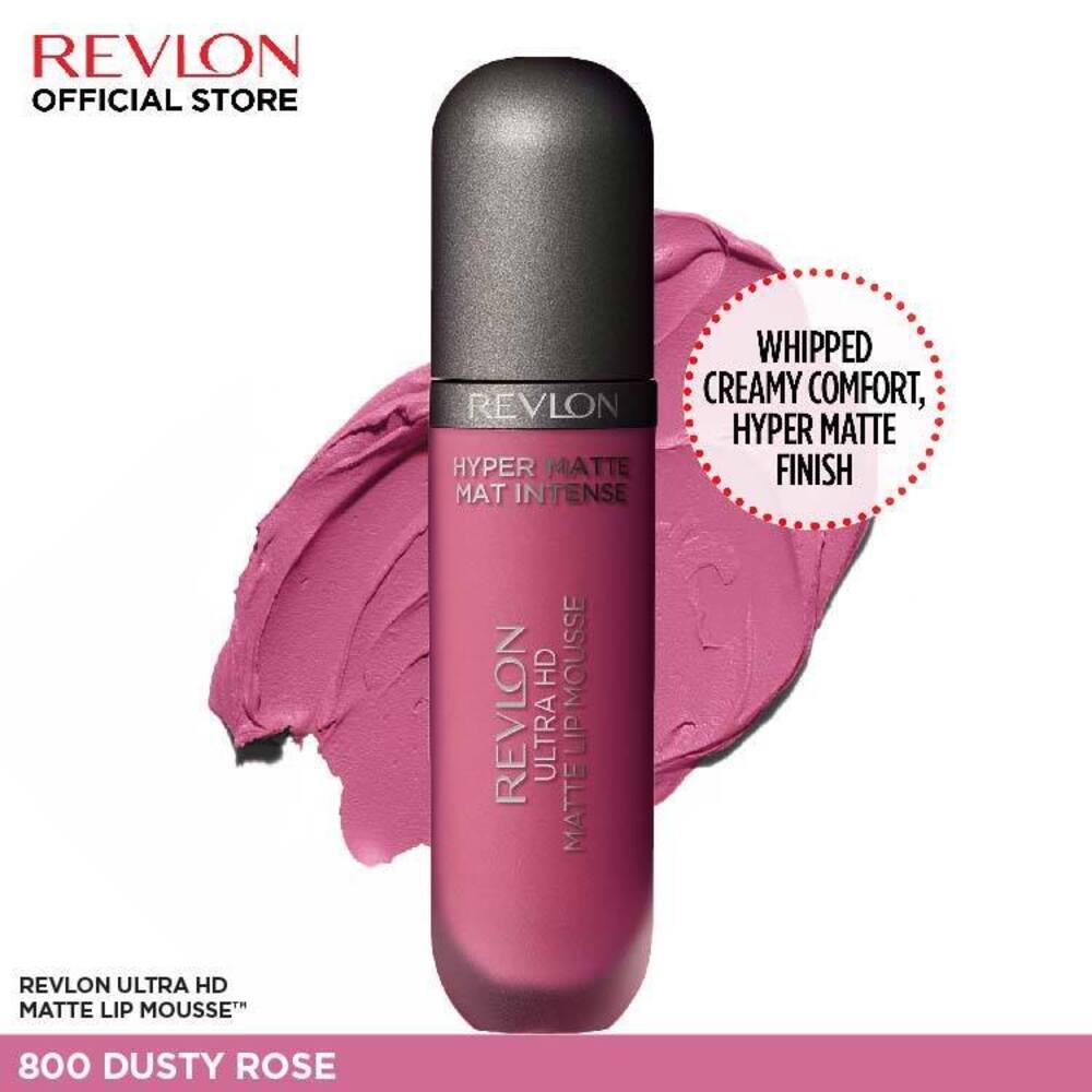 Revlon Ultra HD Matte Lip Mousse 5.9ML (800 Dusty Rose)