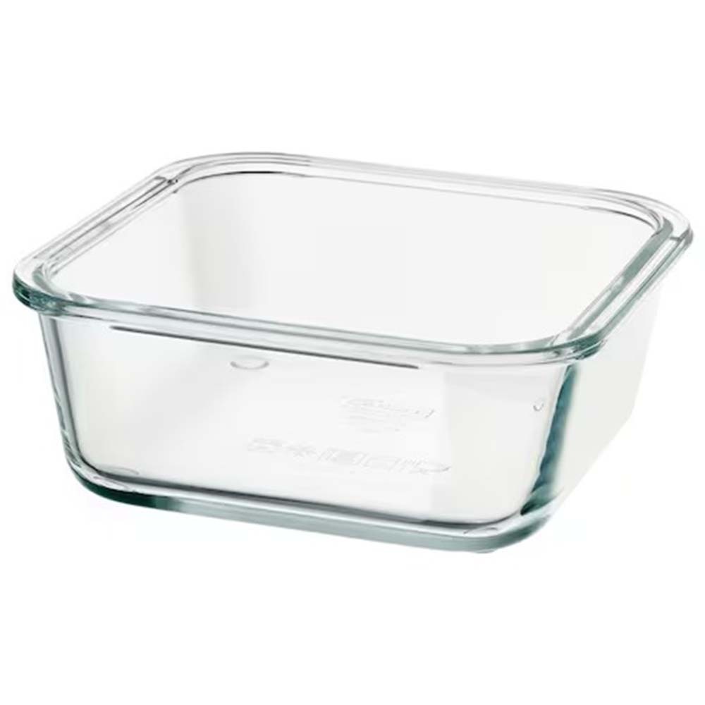 Ikea Ikea 365+ Food Container, Square/Glass, 600 Ml 803.592.07