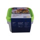 Super Lock Square Food Container 3PCS 0.85L No.6052