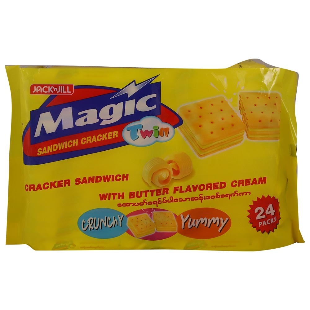 Jack&Jill Magic Sandwich Cracker Butter 24PCS 360G