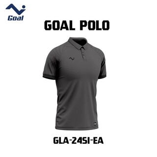 FIT  Goal Polo Sport Shirt GLA-2451 Gray Large