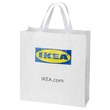 Ikea Klamby Bag, White 305.325.87