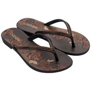Grendha + Acai Energia Fem Flip (No-7) Dark Brown
 118060AW90307