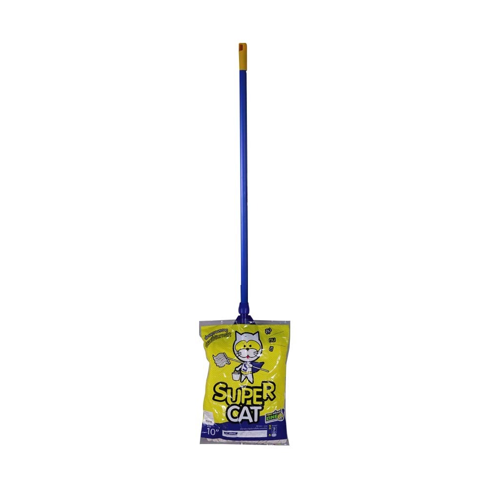 Super Cat Silver Broom With Dustpan No.01045