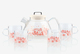 New World  5 pieces teapot set  H9007+4