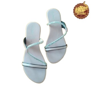 Sin Pauk Women Leather Sandal Diamond Strap (Design-3,No-38) BH1-021