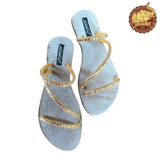 Sin Pauk Women Velvet Slipper (Design-4,No-37) BGK-022