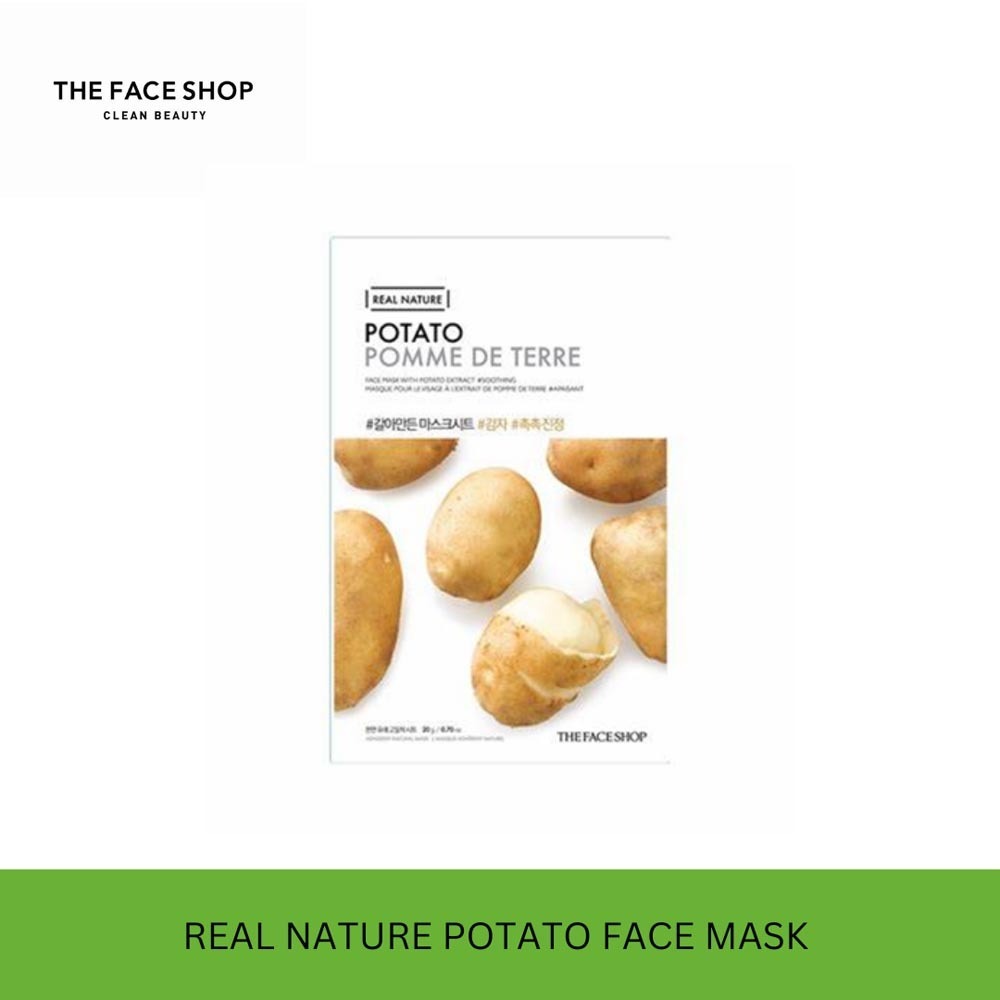 The Face Shop Official Real Nature Potato Face Mask(Gz) 8806182590313