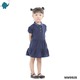 Max & Mia Girl Short-Sleeve Polo Dress MM9928 Dark Blue XL