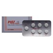 Pioz 15 Pioglitazone Hydrochloride 7Tablets 1X4