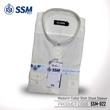 Madarin Collar Shirt Short Sleeve SSM-O-M-S-022 (Cream) Large