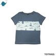 Max & Mia Boy T-Shirt TO770021 Light Gray Medium