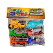 Baby Cele 6 in 1 Multi-Vehicle Transport Toy Set 6PCS (832-C22) 6973295400500