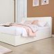 Winner Melodian Bed (6Ft) White