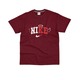 Rio Embrodiary T-Shirt Deep Red TSE-01 Size-Medium