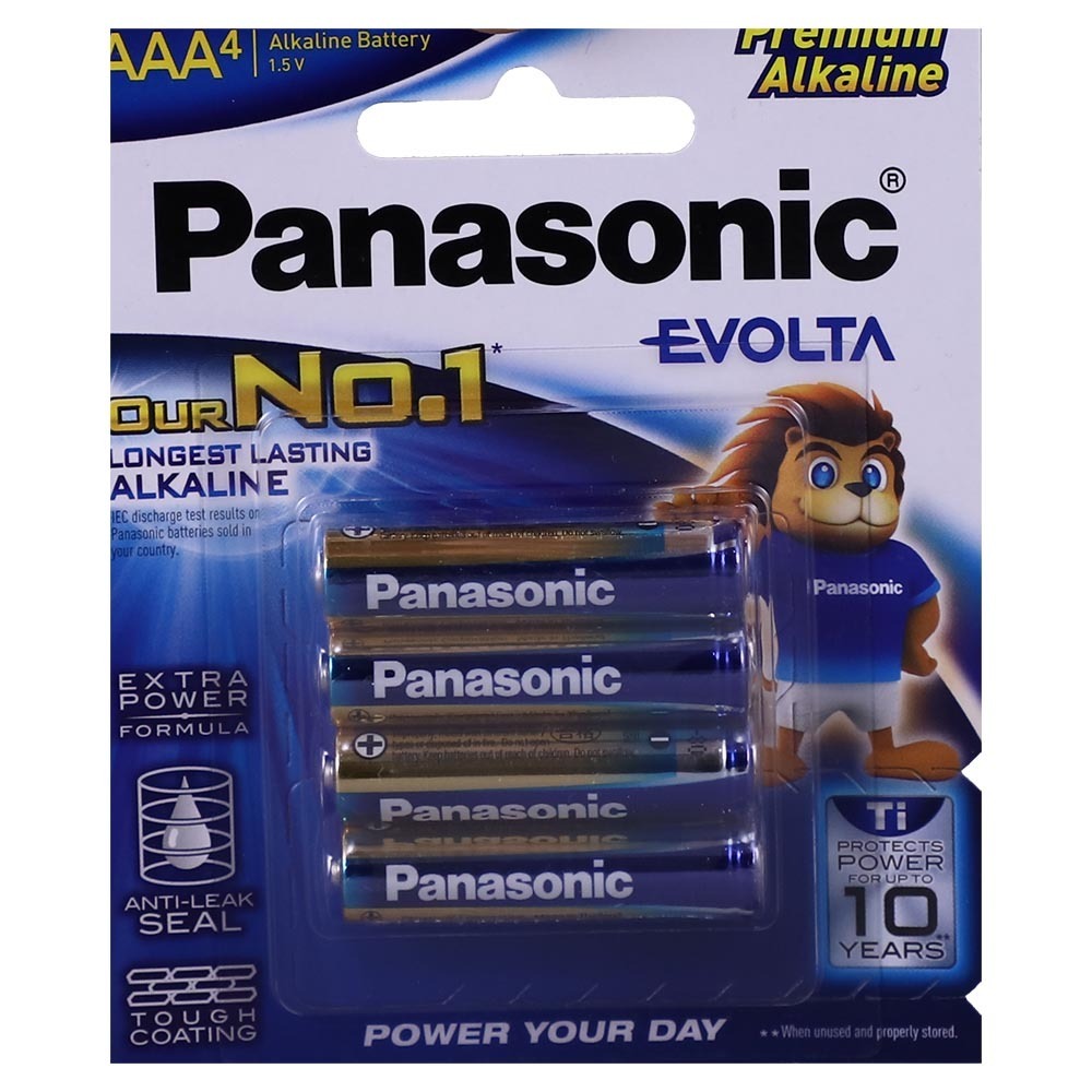 Panasonic Alkaline Battery LR03EG 4B 4PCS