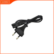 Green Tech Laptop Power Cable 2 Pin Black  208200