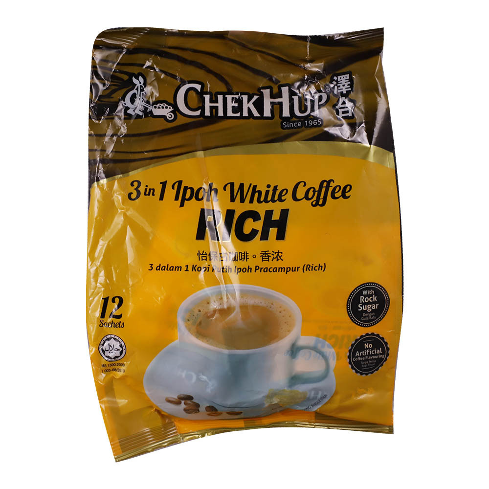 Chek Hup 3In1 Instant White Coffee Rich 12PCS  480G