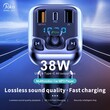 Konfulon JK-71 (Fast Charging 20W Bluetooth Car Charger) /Black