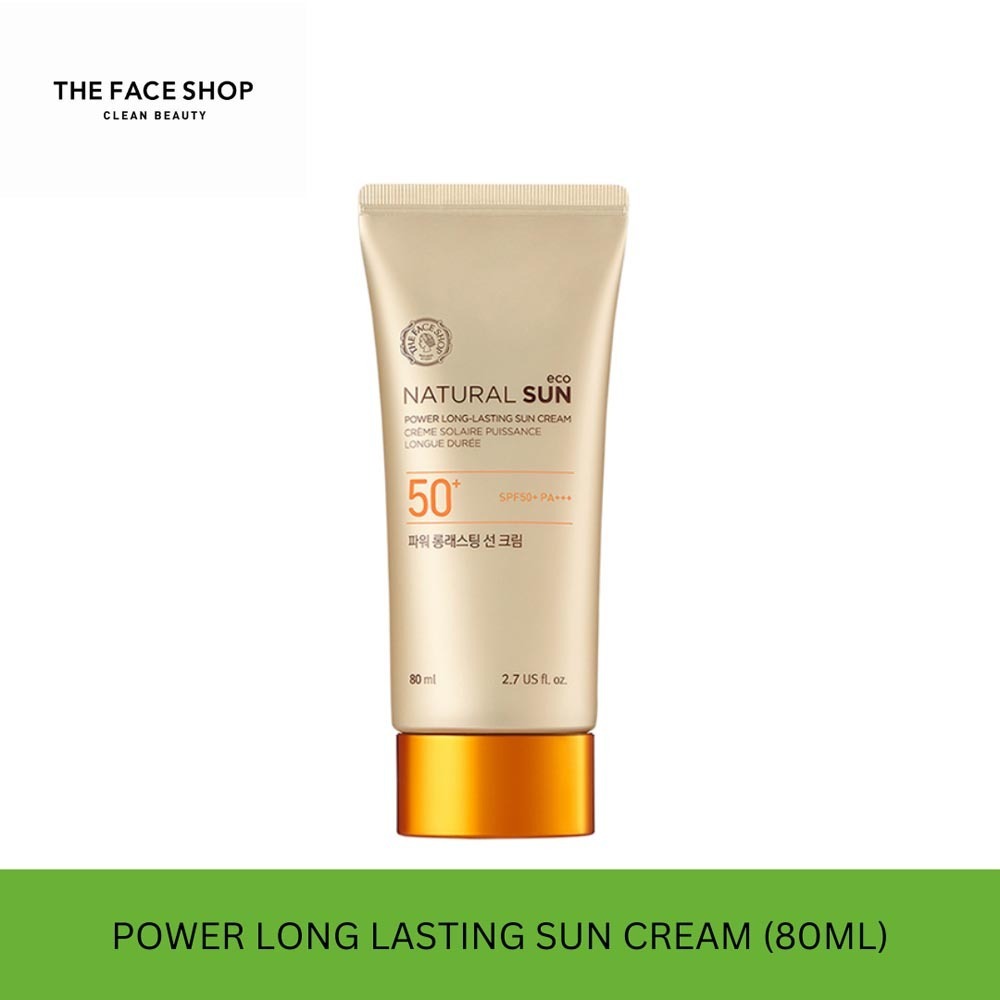 The Face Shop Power Long Lasting Sun Cream 80ML 8806182582899