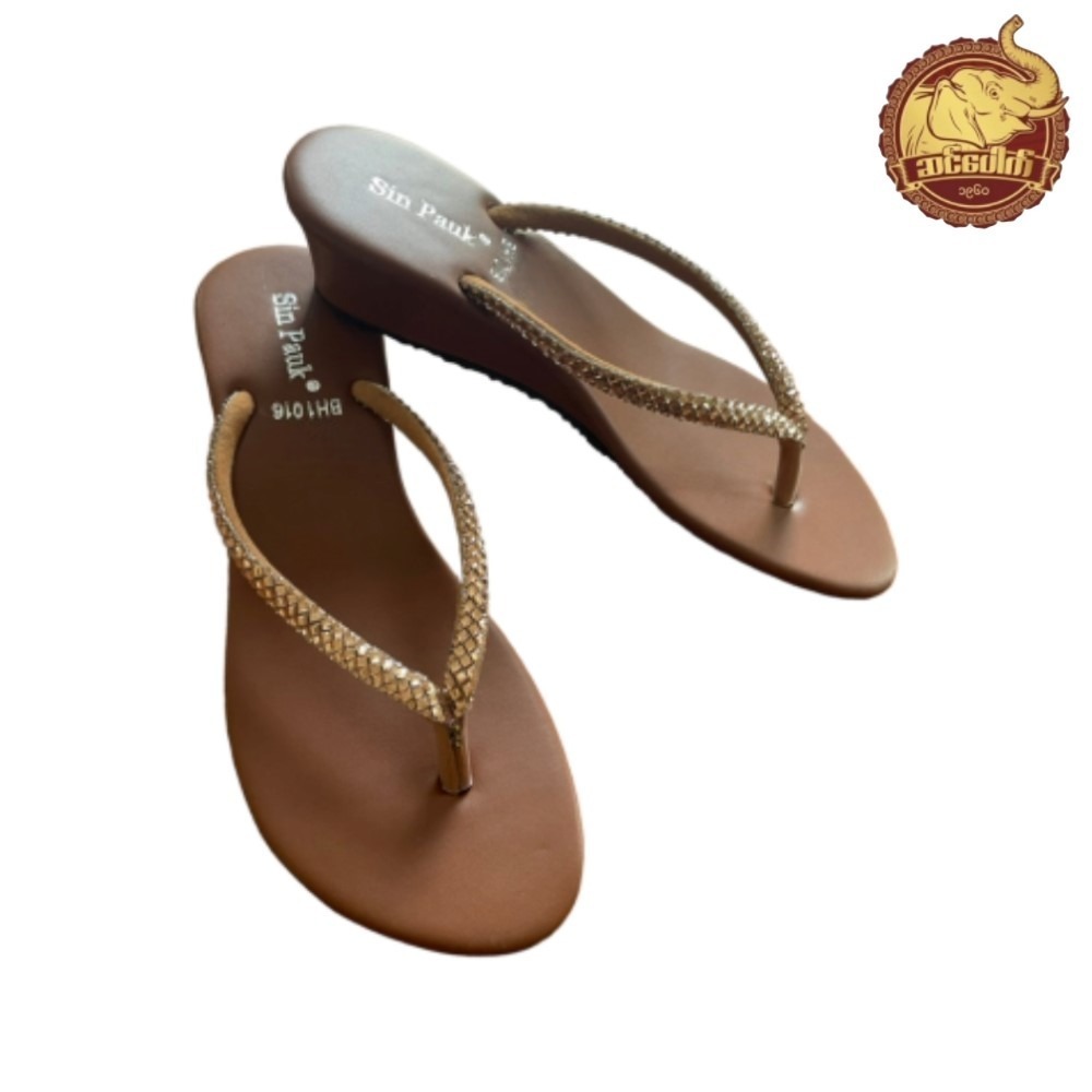 Sin Pauk Women Leather Sandal (Design-10,No-37) BH1-016